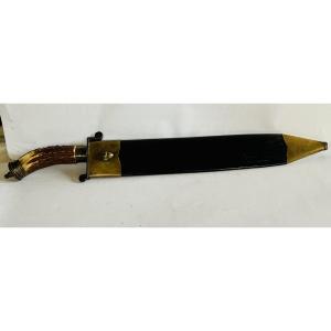 Large Knife From Tjikeroeh, 1920.